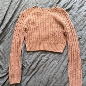 H&M Cable Knit Sweater - Brown